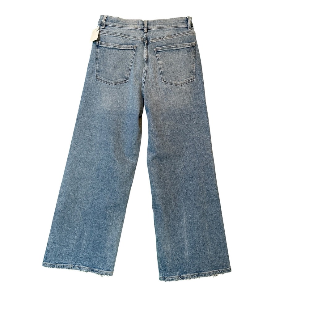DL1961 Jeans Hepburn High Rise Wide Leg Droplet Light Wash 28 Droplet NWT - Picture 12 of 14